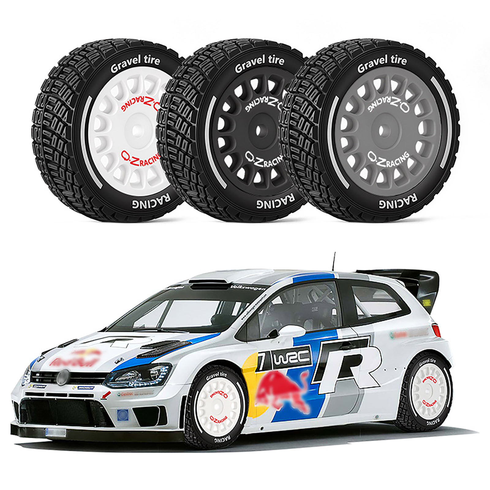 Rc Drift Car Brushless - 4pcs RC Rally Off-Road Buggy Wheel