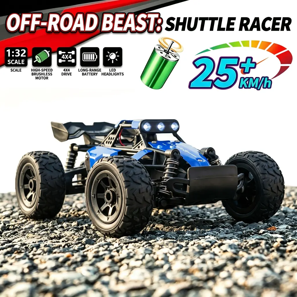 Led Light Kit Rc - 1:32 4WD 25KM/H RC Car All