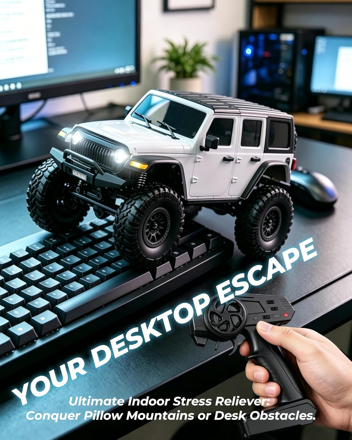 1/24 Scale All-Terrain RC Rock – Rc Hobby Grade Crawler recenzja i cena