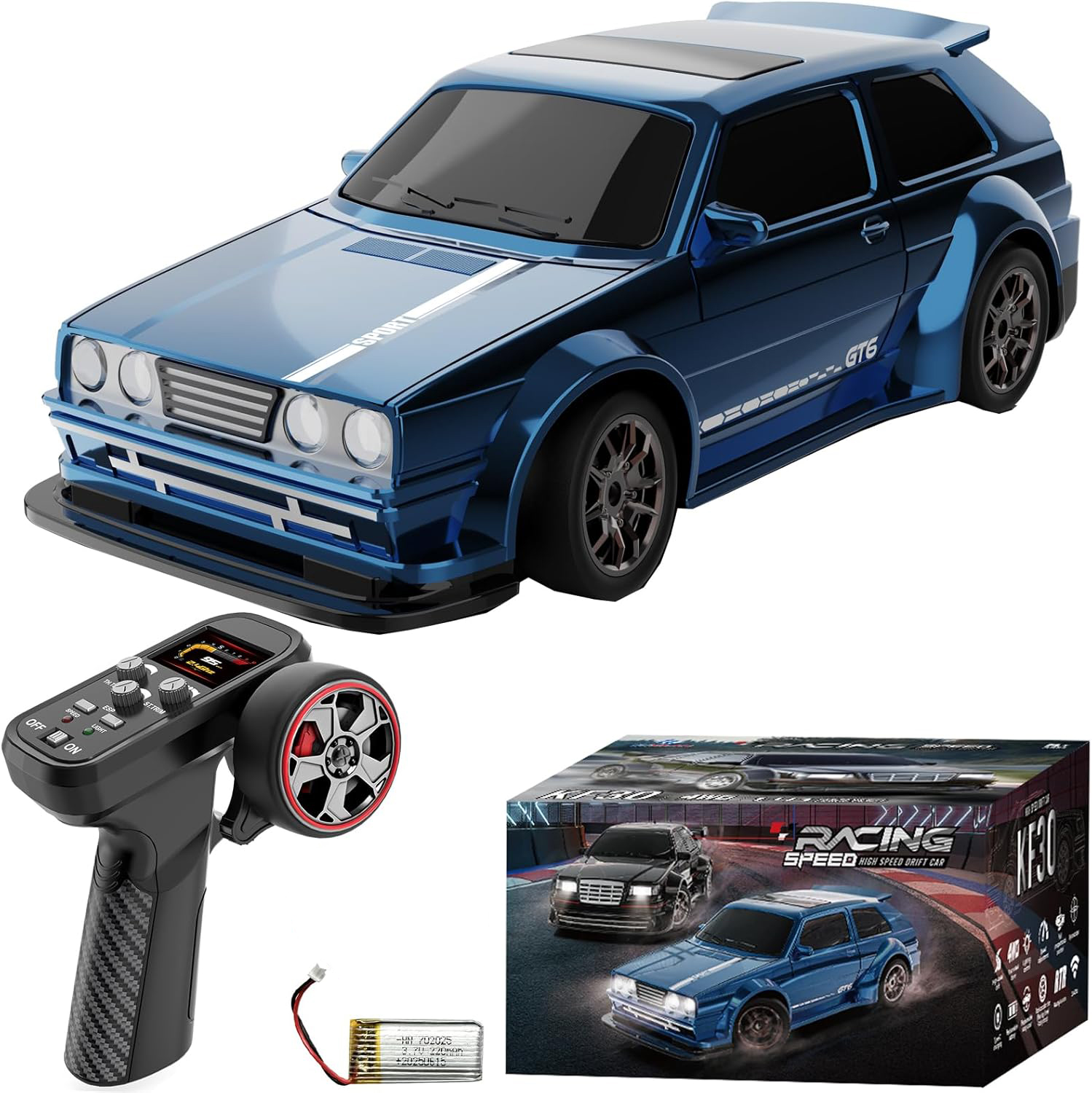 KF30 1:43 4WD RC Car With Gyro – Led Light Kit Rc recenzja i cena