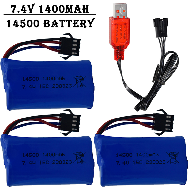 7.4V 1400mAh 14500 Lithium-Ion – Rc Hobby Truck recenzja i cena