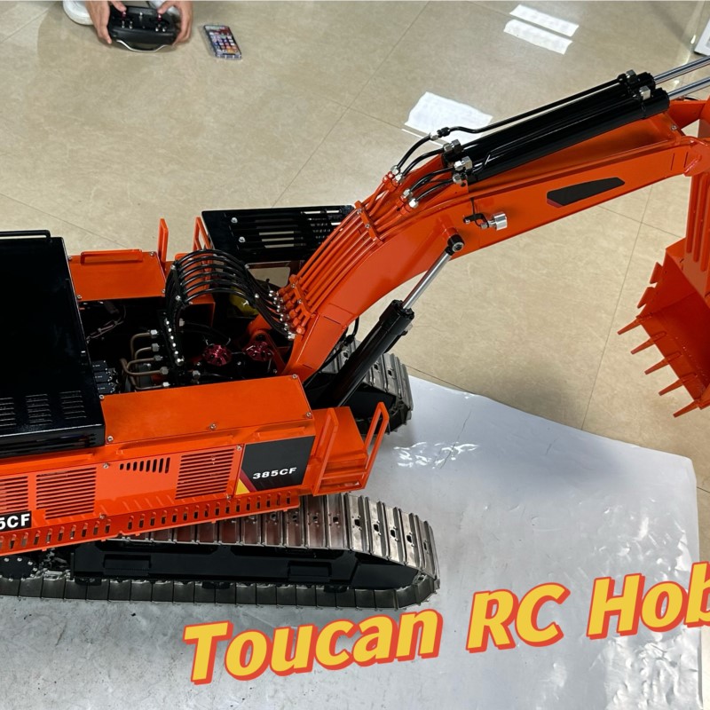 1/8 Metal Ripper of 385CF RC G – Rc Hobby Excavator recenzja i cena
