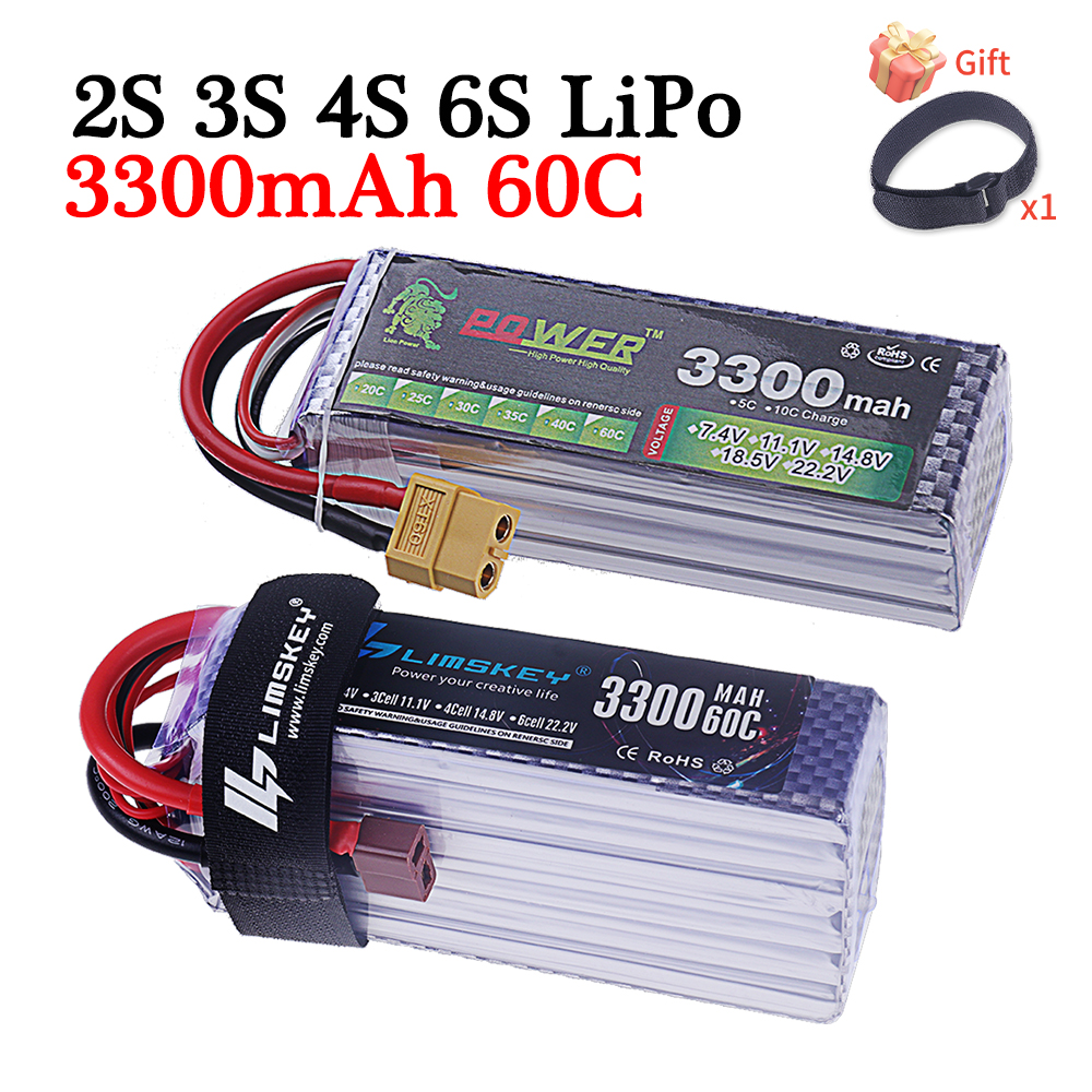 60C Lipo Battery 3300mAh 7.4V  – Rc Hobby Truck recenzja i cena