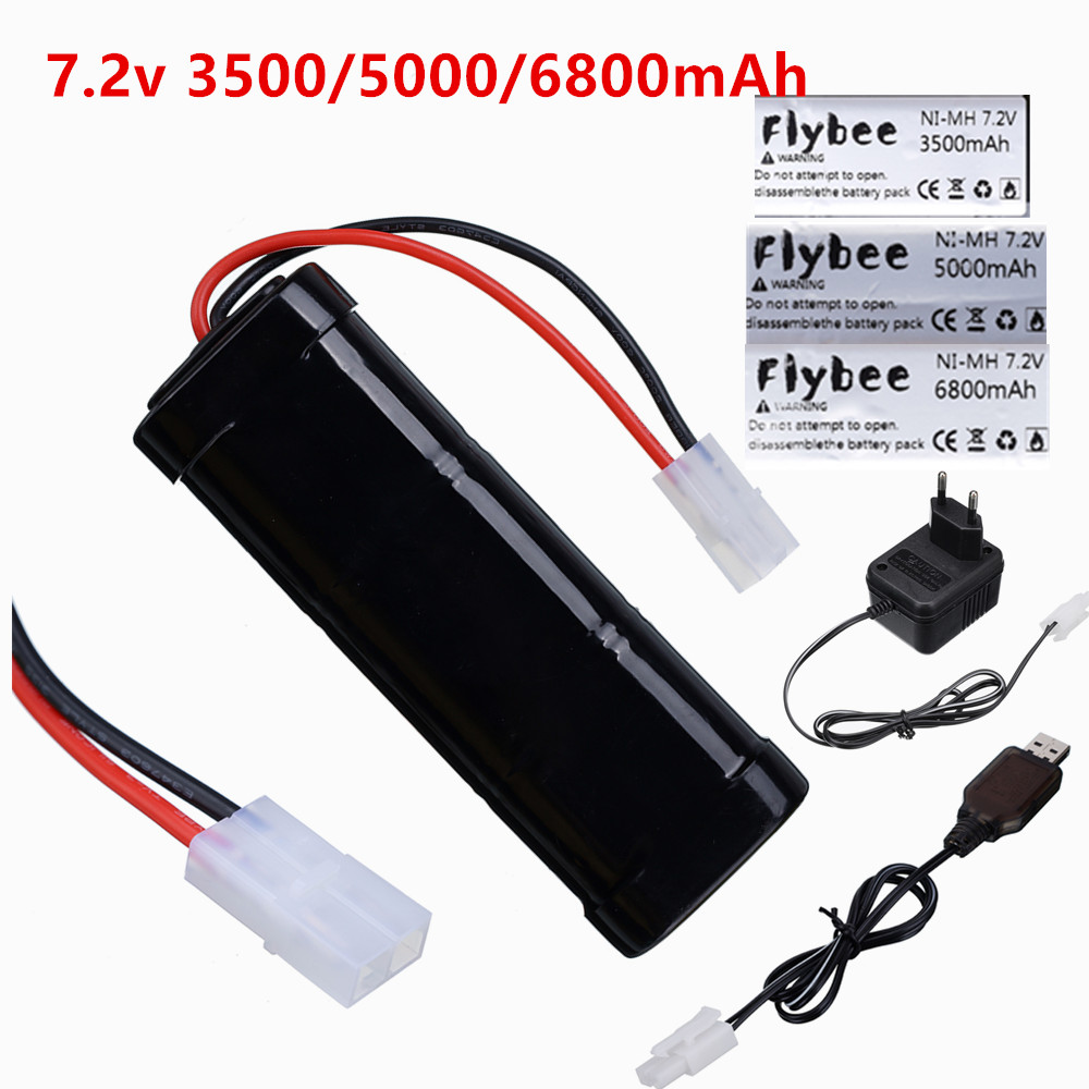 New 7.2V Battery 5000/6800mAh  – Rc Hobby Truck recenzja i cena