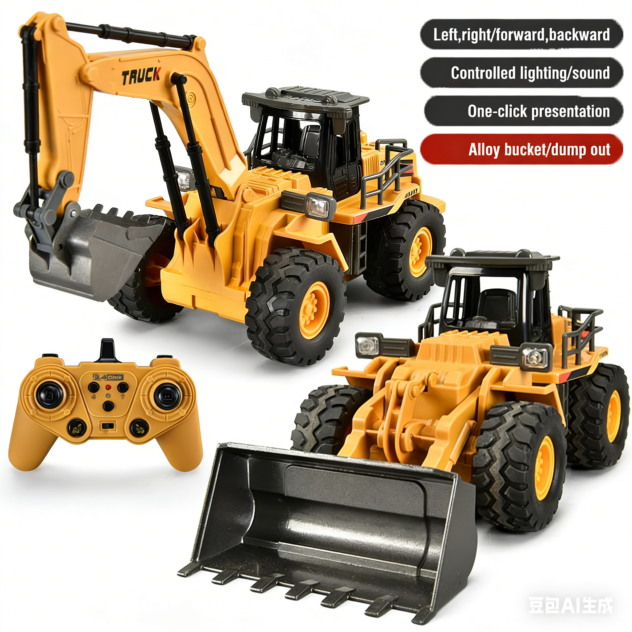 2.4G Alloy Remote Control Exca – Rc Hobby Excavator recenzja i cena