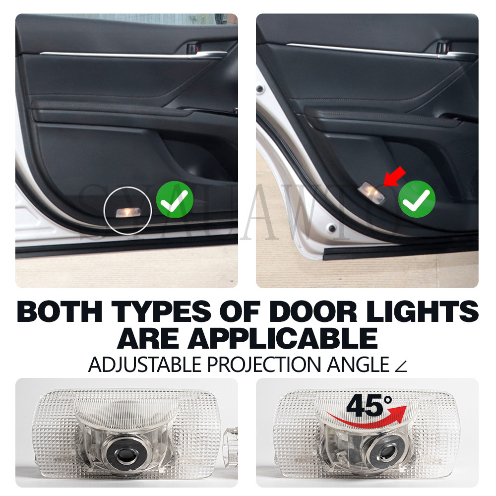 LED Car Door Logo Projector We – Led Light Kit Rc recenzja i cena