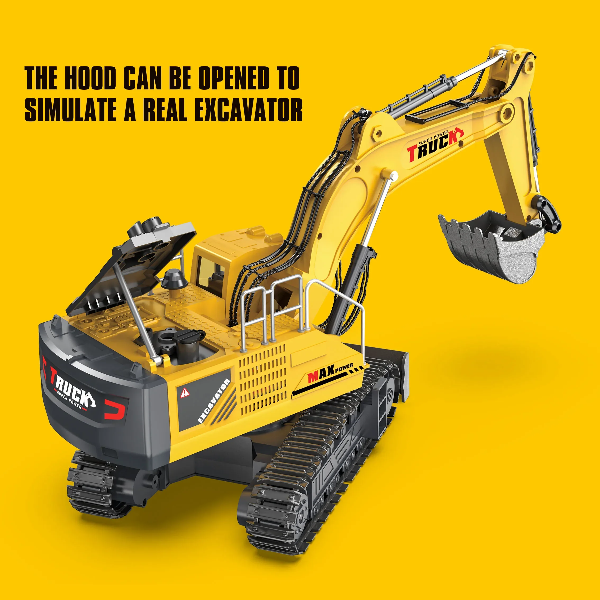 Rc Excavator Cars Trucks Alloy – Rc Hobby Excavator recenzja i cena