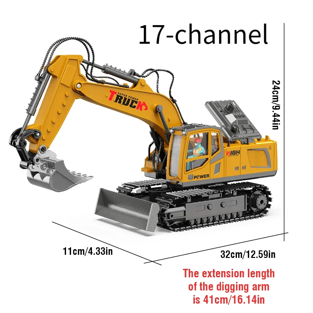 Rc Excavator Cars Trucks Alloy – Rc Hobby Excavator recenzja i cena