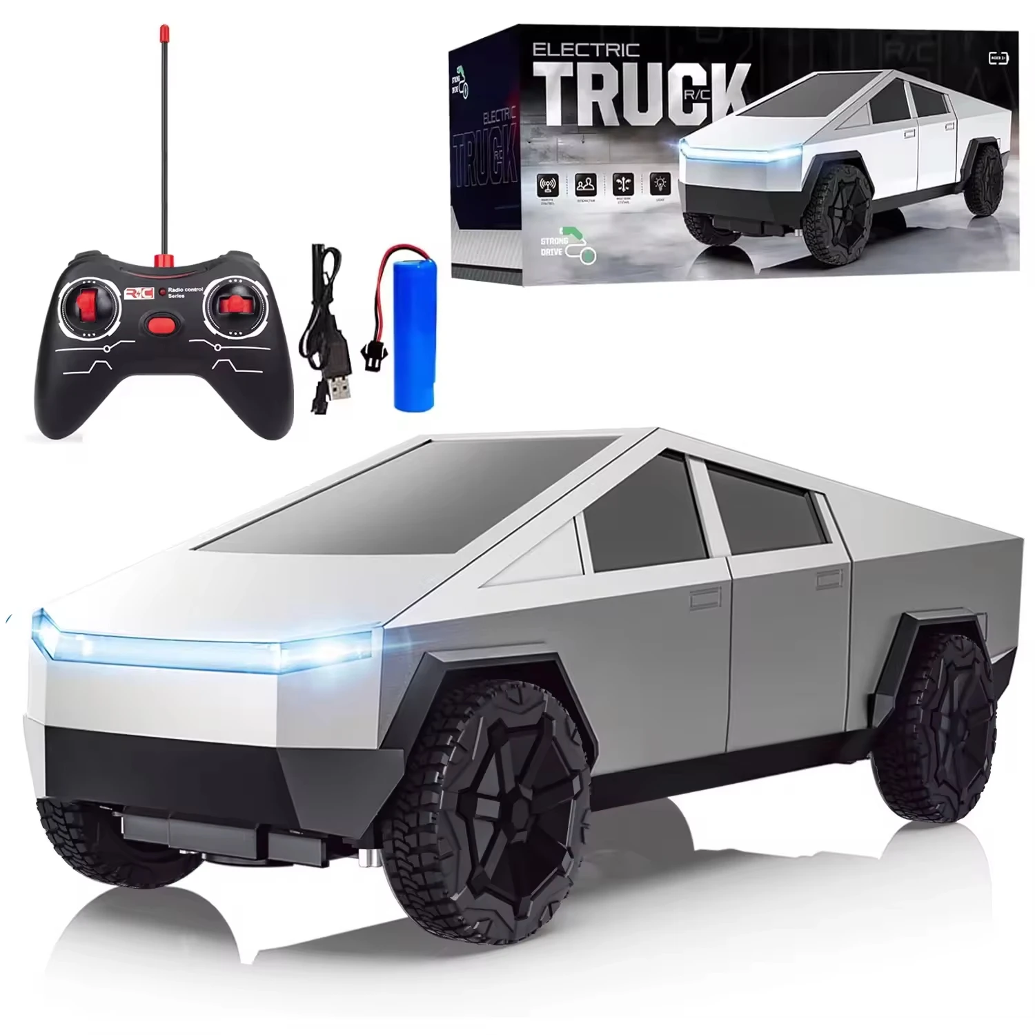1:24 RC Cybertruck Pickup 4WD  – Led Light Kit Rc recenzja i cena