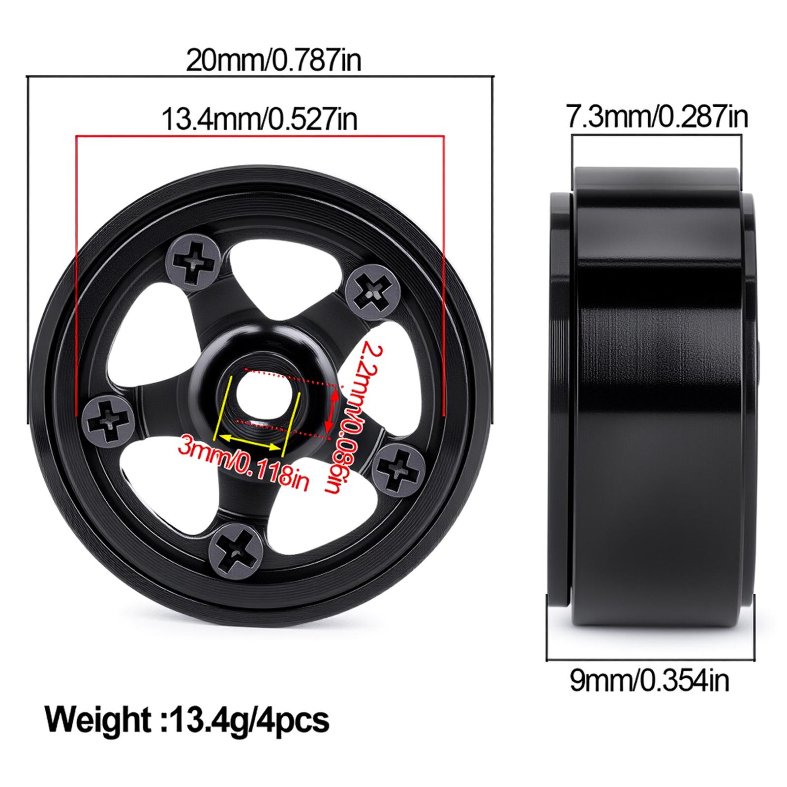 Hobby Grade Wheel Hubs Aluminu – Rc Hobby Grade Crawler recenzja i cena