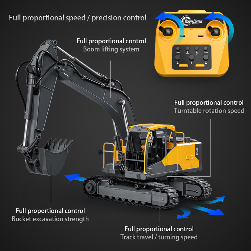 Double E E598  EC160E 1:16 E59 – Rc Hobby Excavator recenzja i cena