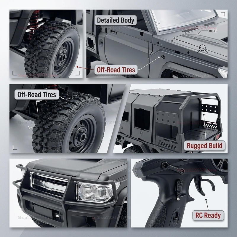 MN82S 1:12 Scale RC Off-Road C – Rc Hobby Land recenzja i cena