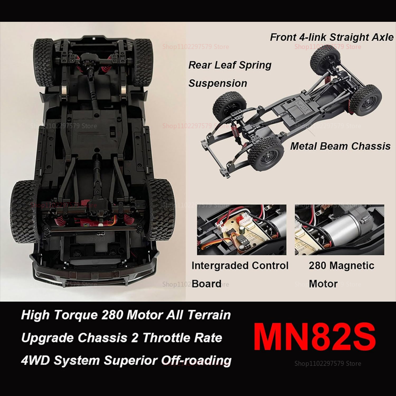 MN82S 1:12 Scale RC Off-Road C – Rc Hobby Land recenzja i cena