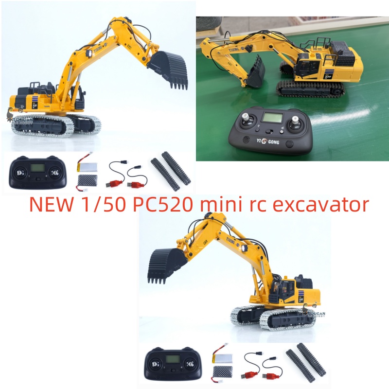 1/50 Mini RC Digger PC520 Elec – Rc Hobby Excavator recenzja i cena