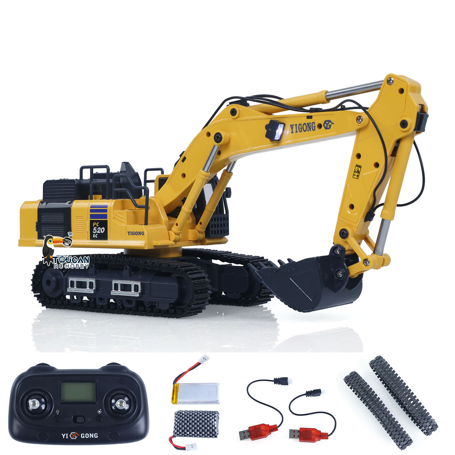 1/50 Mini RC Digger PC520 Elec – Rc Hobby Excavator recenzja i cena