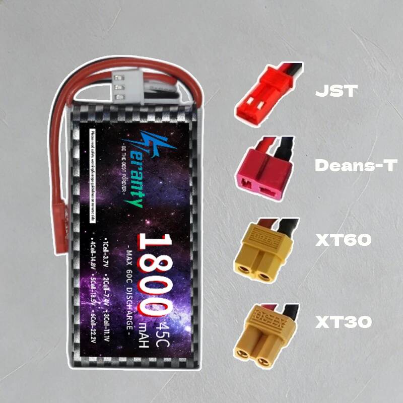 TERANTY 2S 3S 4S 1800mAh Lipo  – Rc Hobby Truck recenzja i cena