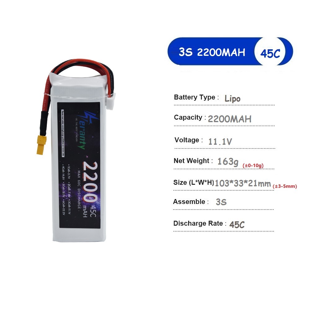 3S 11.1V Lipo Battery Deans XT – Rc Hobby Truck recenzja i cena