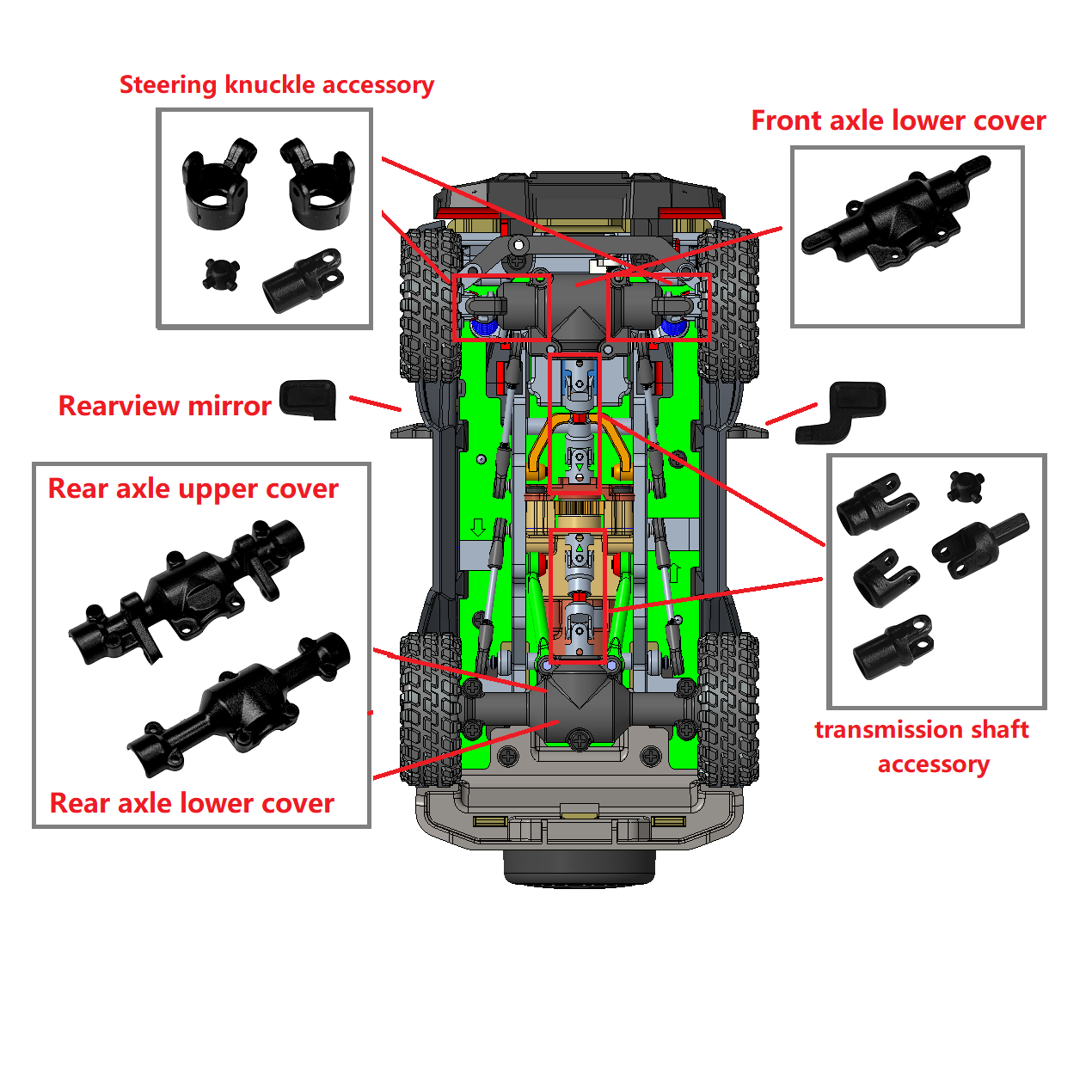 LDARC transmission shaft drive – Rc Drift Car Brushless recenzja i cena