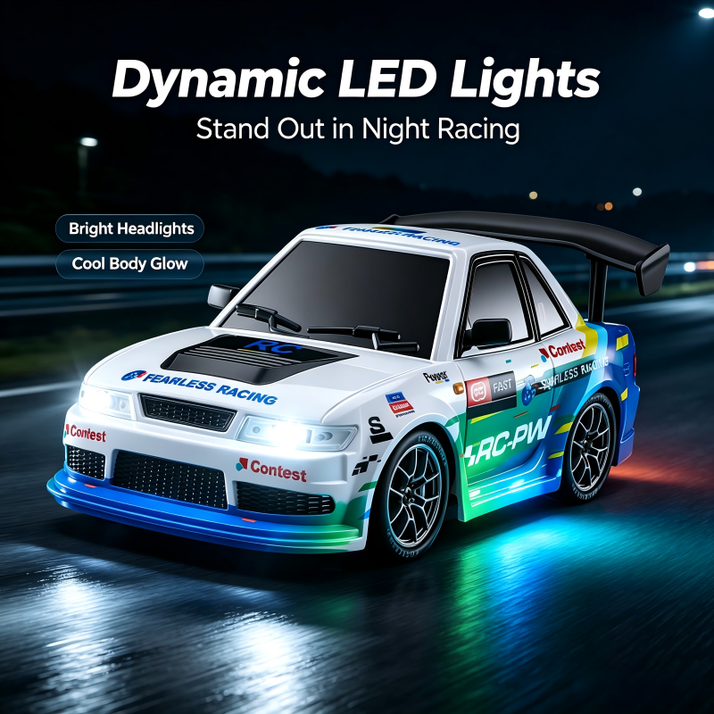 2026 New 4WD RC Car 1:24 Scale – Led Light Kit Rc recenzja i cena