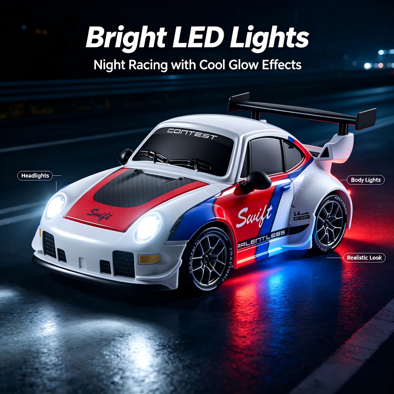 2026 New 4WD RC Car 1:24 Scale – Led Light Kit Rc recenzja i cena