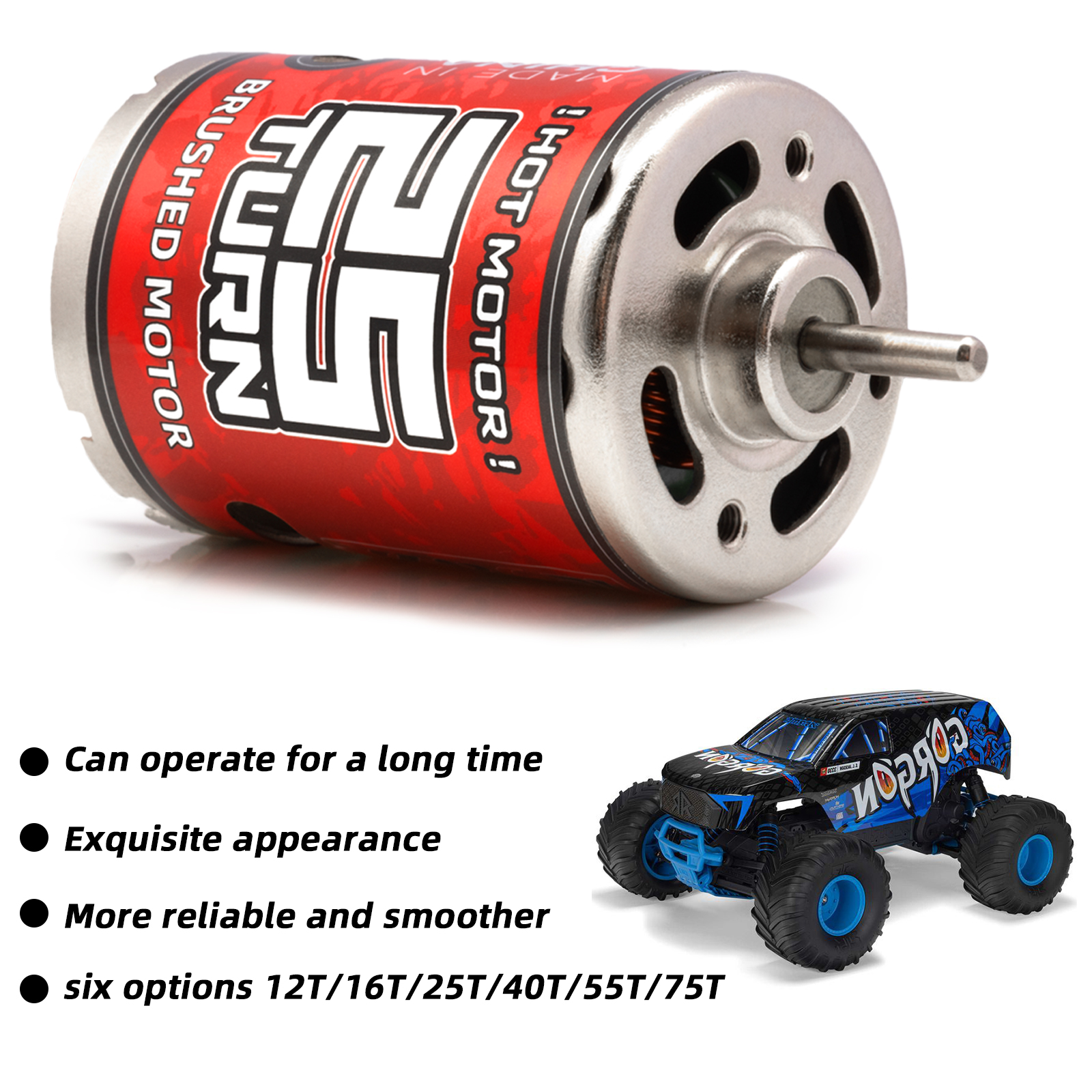 RC Waterproof 540 Brushed Moto – Rc Hobby Grade Crawler recenzja i cena