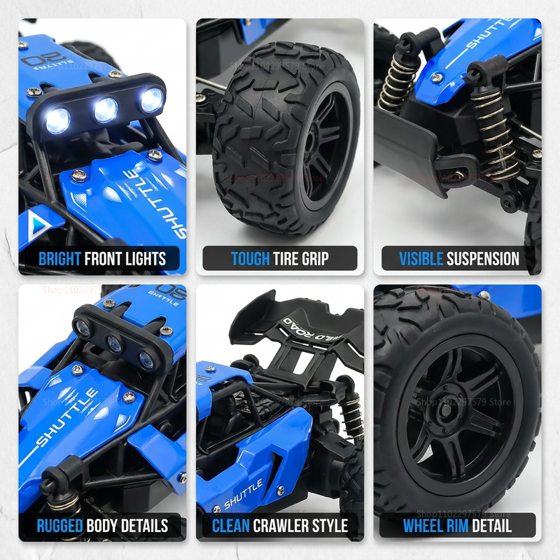 1:32 4WD 25KM/H RC Car All Ter – Led Light Kit Rc recenzja i cena