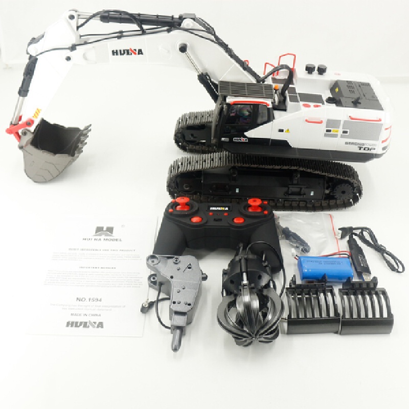Huiner 1594 1/14 2.4GHz RC sim – Rc Hobby Excavator recenzja i cena