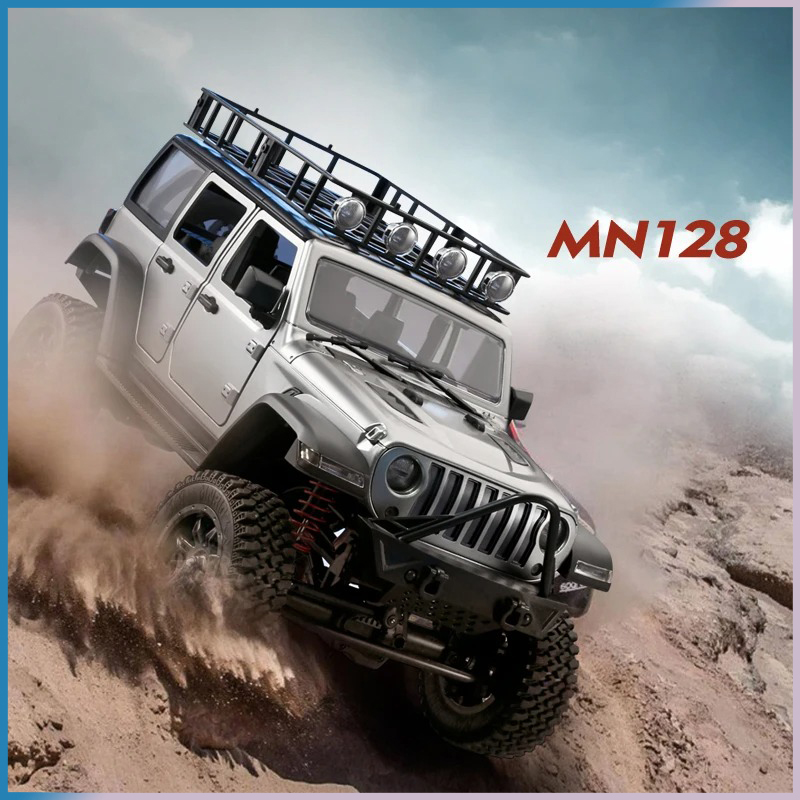 RC Crawler 4x4 Car MN128  2.4G – Led Light Kit Rc recenzja i cena