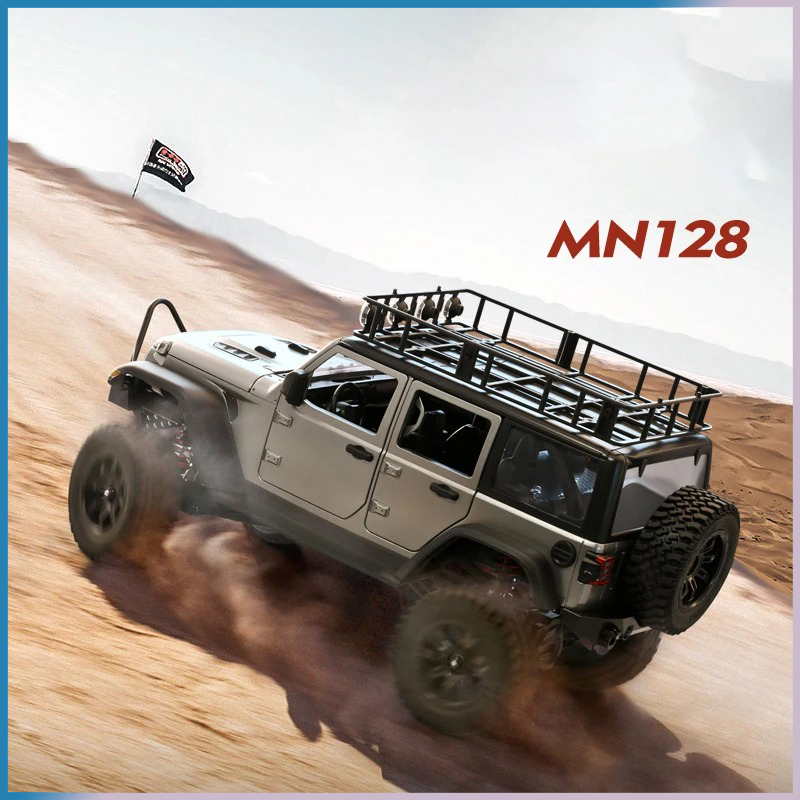 RC Crawler 4x4 Car MN128  2.4G – Led Light Kit Rc recenzja i cena