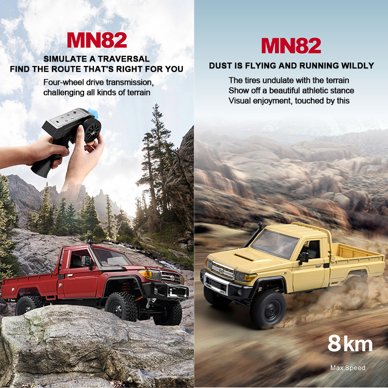 ZWN MN82 1:12 Retro Rc Car Wit – Led Light Kit Rc recenzja i cena