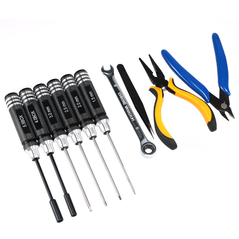 10PCS 10in1 FPV Drone RC Tool  – Rc Hobby Electric Screwdriver recenzja i cena