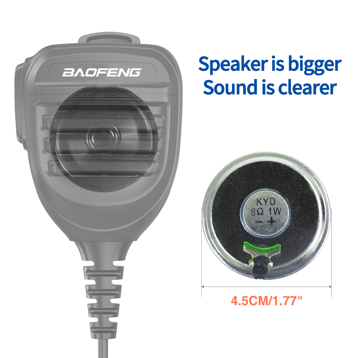 Baofeng Walkie Talkie Speaker  – Rc Drift Car Brushless recenzja i cena