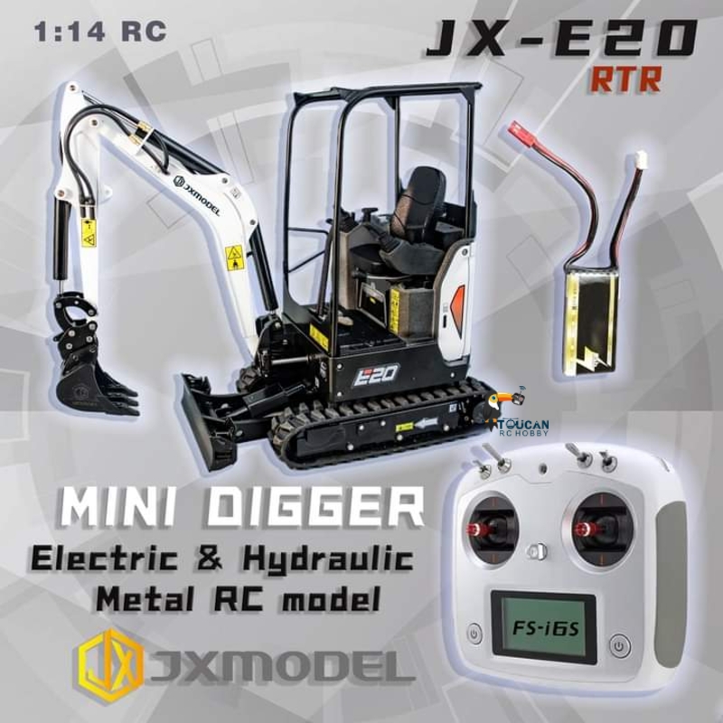RTR JX E20 RC Mini Excavator 1 – Rc Hobby Excavator recenzja i cena